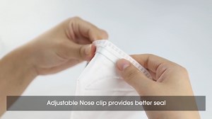 Watch N95 Mask NIOSH Certified Respirator Protective Face Mask on Amazon Live