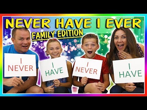 NEVER HAVE I EVER - FAMILY EDITION | WE TELL THE TRUTH! | We Are The Davises