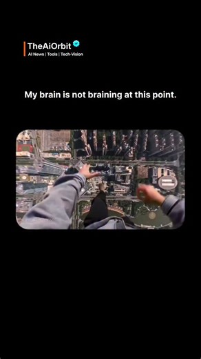 Artificial Intelligence | AI | Tech-News on Instagram: "A lone figure stands in a city plaza, arms raised — and reality fractures. The skyline glitches. Architecture inverts. The familiar dissolves into distorted cityscapes. The journey moves through surreal mountains and luminous portals, culminating in a silhouette fading into a radiant gateway — and finally, darkness. What feels like a high-budget VFX production is powered entirely by modern generative AI video models. Today’s advanced text-t