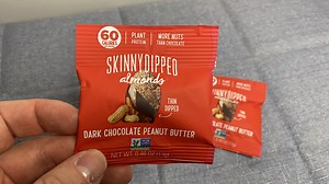 Watch I love Skinny Dipped Almonds Dark Chocolate Peanut Butter on Amazon Live