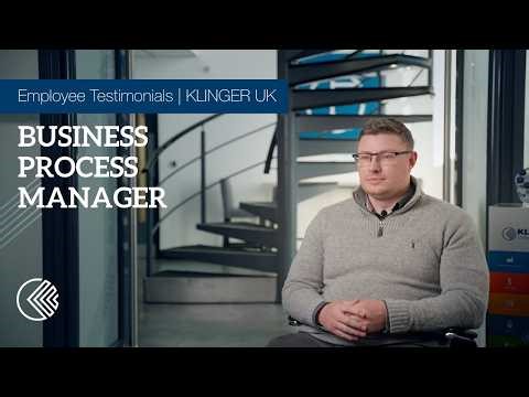 KLINGER UK | Employee Testimonials | Business Process Manager