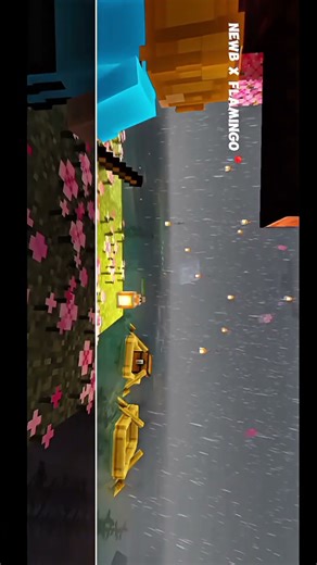 Minecraft many shedar raining time view 🌧️📍. #minecraft #shaders #texture #texturepack #gaming