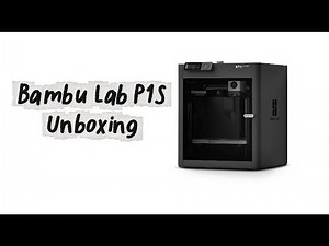 Unboxing Bambu Lab P1S | First Setup & Calibration
