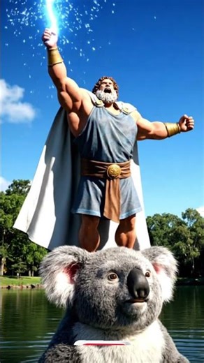 This Giant Koala BROKE Zeus! 🤣 #shorts