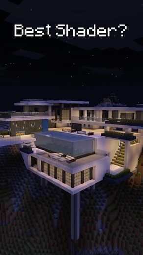 Best Minecraft Shader? #minecraft #minecraftshorts #minecraftshaders #shorts