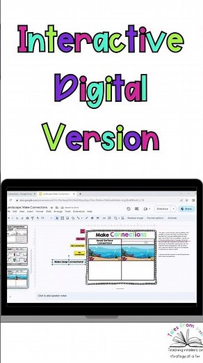 Text Connections Anchor Charts
