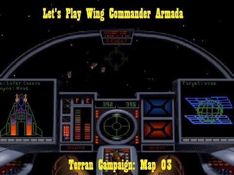 Let's Play Wing Commander: Armada - Terran Campaign Mission 3 #retro #retrogaming #dosgames