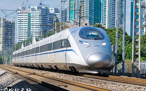 老鼠头2C？？？380A试验车CRH2C-2150动检接近广州西站