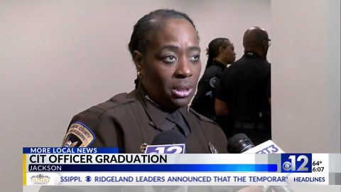 CIT Officer Graduation held in Jackson