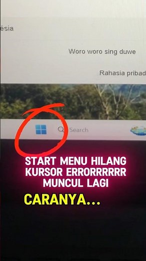 Coba saja dulu cara mengatasi kursor laptop hilang/error #tipsandtricks #laptop #pemula