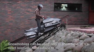 Check Out These Strange Snowmobiles From Finland