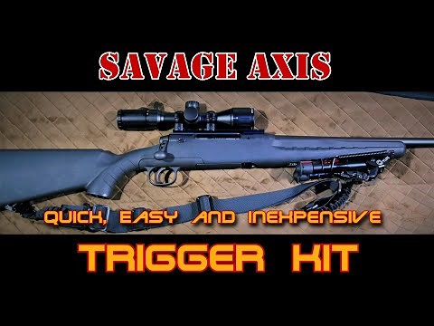 Savage Axis Wesbaun Trigger Upgrade easy