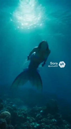 humans into mermaids and mermen as a action movie trailer video idea #1