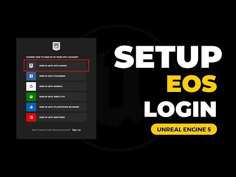 Epic Online Services #1 - Setup Plugin, Login, Getter Functions - C++/Blueprints - Unreal Engine 5