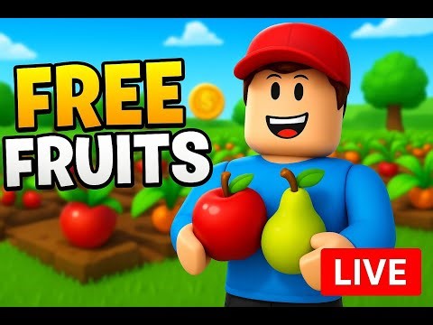 Giving Away FREE Fruits in Roblox Grow a Garden! 🍎