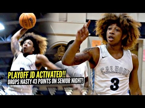 JD Davison ACTIVATES Playoff Mode & GOES NUTS!! Scores 43 Points & Crazy Highlights!!