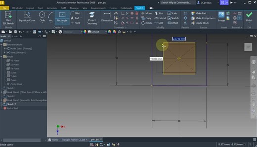 square loft issue - Inventor 2019