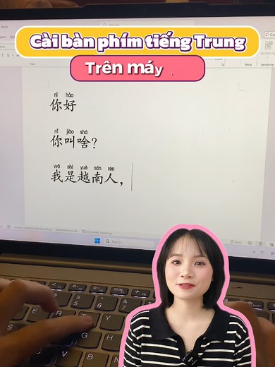Hướng dẫn cài bàn phím tiếng Trung trên máy tính