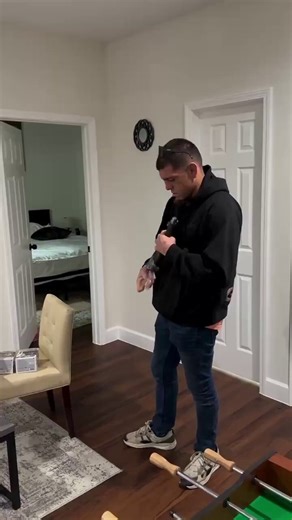 I didn’t expect Nick Diaz to handle nunchucks this well.
