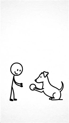 Perfect loop play 🐶⚽ #animation #animatedcartoon #funny #stickman