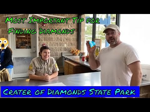 4th Key to Success-How to identify a diamond at the Crater of Diamonds State Park!