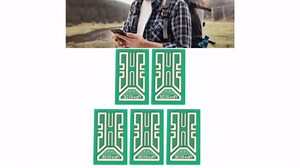 Phone Enhancement,5Pcs Antenna Booster Compact Improve Antenna Booster Sticker Tool for Outdoor Camping,Support Two?Way Radios, PDAs, Walkie Talkies, Buzzers