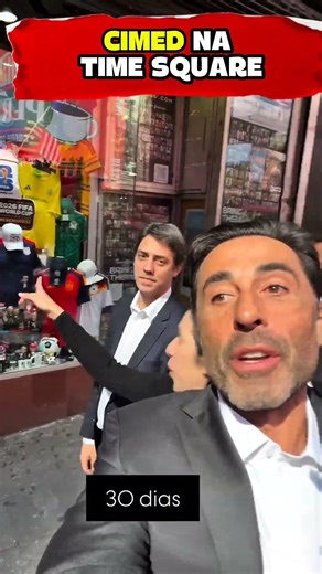 CIMED VAI LOTAR TIME SQUARE #cimed #joaoadibe #copa