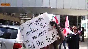 Hundreds marched through downtown Calgary today for freedom from all medical mandates and emergency orders in Canada. 🇨🇦❤️💪🇨🇦 | Calgary Freedom Central
