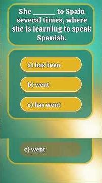 Quiz Time - English Grammar #EnglishTips #englishtest #learnenglish #quicktest