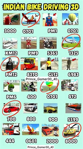 Real coad 💥 indian bike driving 3d all new cheat code update + plugin cheat code