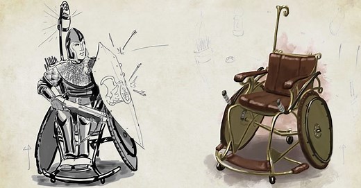 The Combat Wheelchair for Dungeons&Dragons!