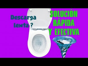 Slow Flush Solution Forceless Flush Toilet Poceta Toilet - Solución a Descarga Lenta Inodoro