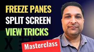 54K views · 771 reactions | Control Your Excel Screen!Freeze rows, split windows, and navigate big data like a pro.Must-learn view tips!  | IICA Computer Education | Facebook