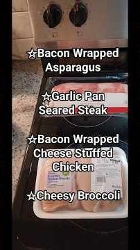 11 yr old chef cooks gourmet dinner! #steak #asparagus #bacon #broccoli