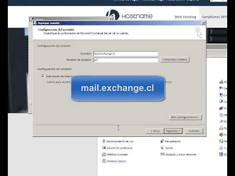 Configurar correo Exchange en Outlook