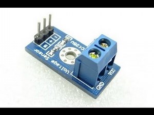 Como medir Tensão e Potencia em corrente D.C. com Arduino e Sensor de Tensão + ACS712