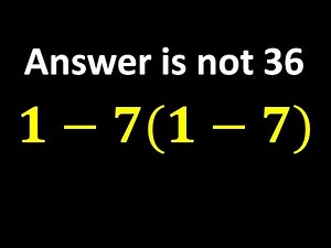 Try Solving This Tricky Math Expression Before Checking Comments