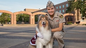 Midway graduate is Texas A&M's first female mascot handler
