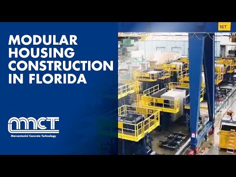 Modular Housing Construction - Precast Concrete - MCT ITALY