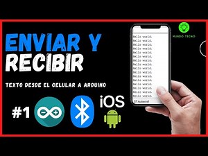 ARDUINO (BLUETOOTH) SEND AND RECEIVE DATA ON YOUR CELL PHONE | SERIAL CHAT