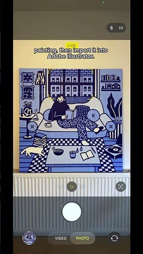 Transform a canvas painting into digital art with Eva Malley