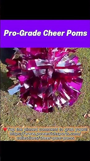 🏆Premium Professional Cheer Poms – High Quality Competition Pom Poms for Cheerleading & Dancers