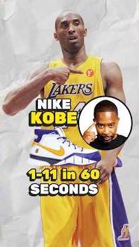 Kobe | Nike 1–11 | How Kobe Bryant Changed Basketball Shoes Forever #kobebryant #nike #kobe #sneaker