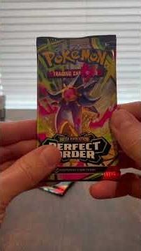 Perfect Order 3-Pack Blister (Chikorita) | Pokémon Card Pack Opening