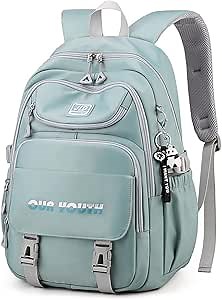 UNiversity Bookbag copmuter Daypack Backpack Outdoor Bag Waterproof Travel Notebook College Backpack (Blue)