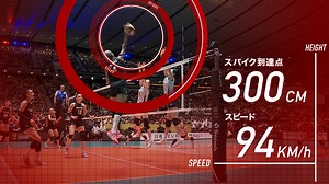 瞬時に数値化！モーションスカウター！｜トルコ・メリッサ バルガス選手｜日本 vs トルコ｜【パリ五輪予選／ワールドカップバレー2023】
