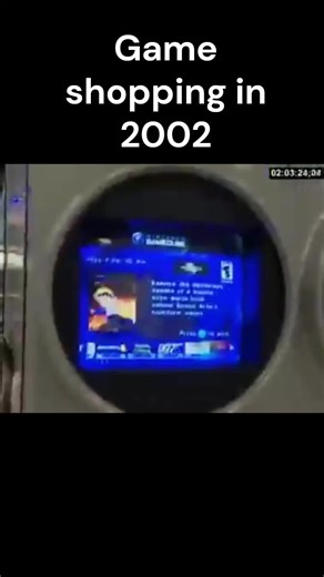 Video game shopping in 2002 #2000s #2000sthrowback #retrogaming #y2k #nostalgia