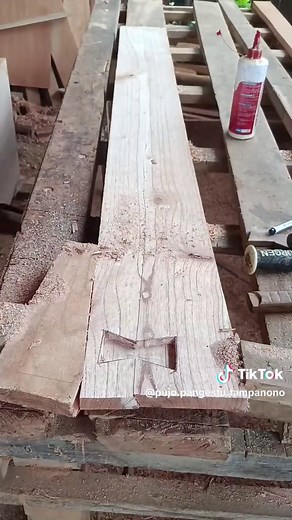 Repairing Cracked Wooden Boards with Butterfly Designs