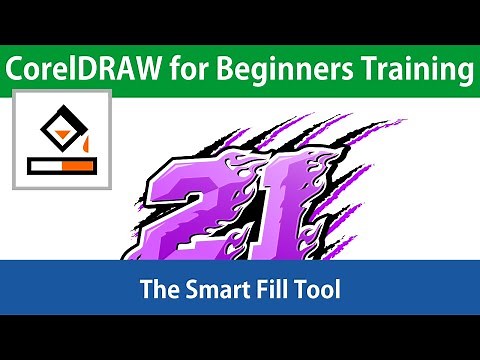 CorelDRAW for Beginners the Smart Fill Tool Tutorial