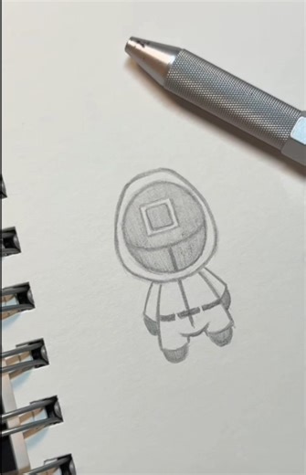 Easy Squid game character drawing